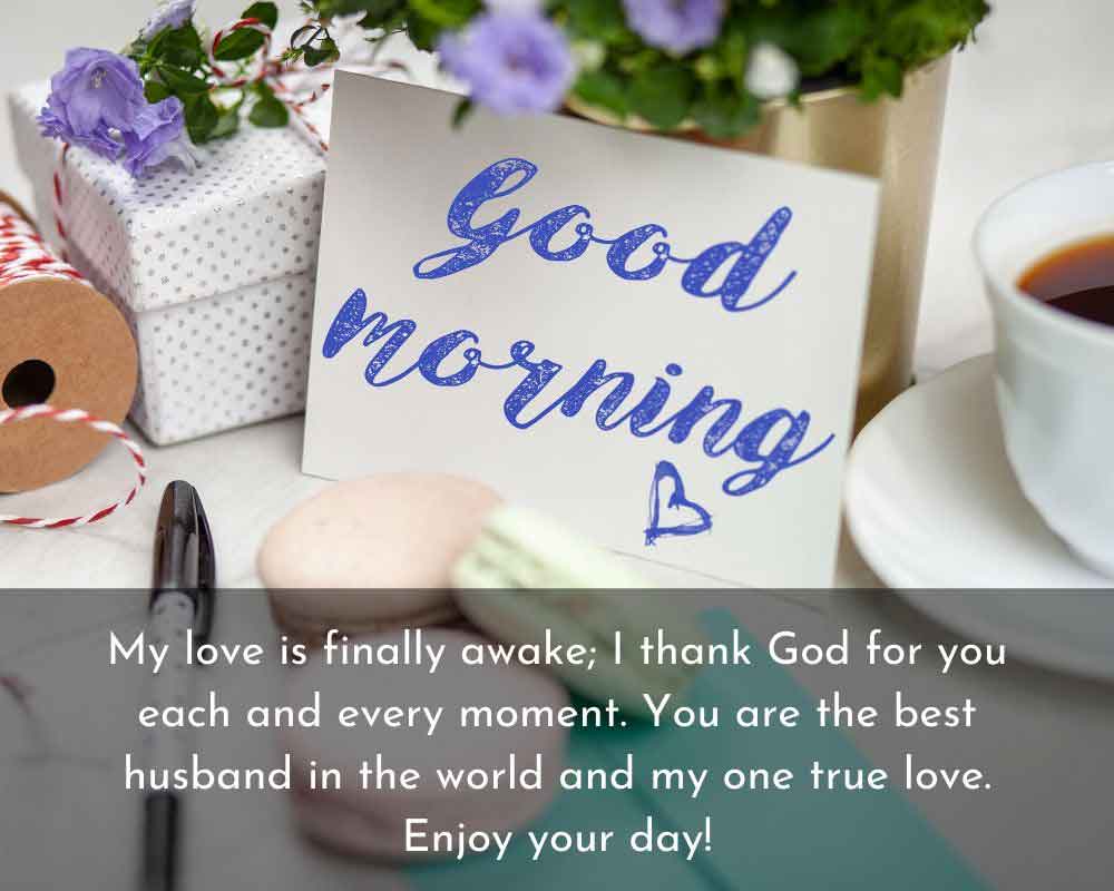 Best Romantic Good Morning SMS for Husband