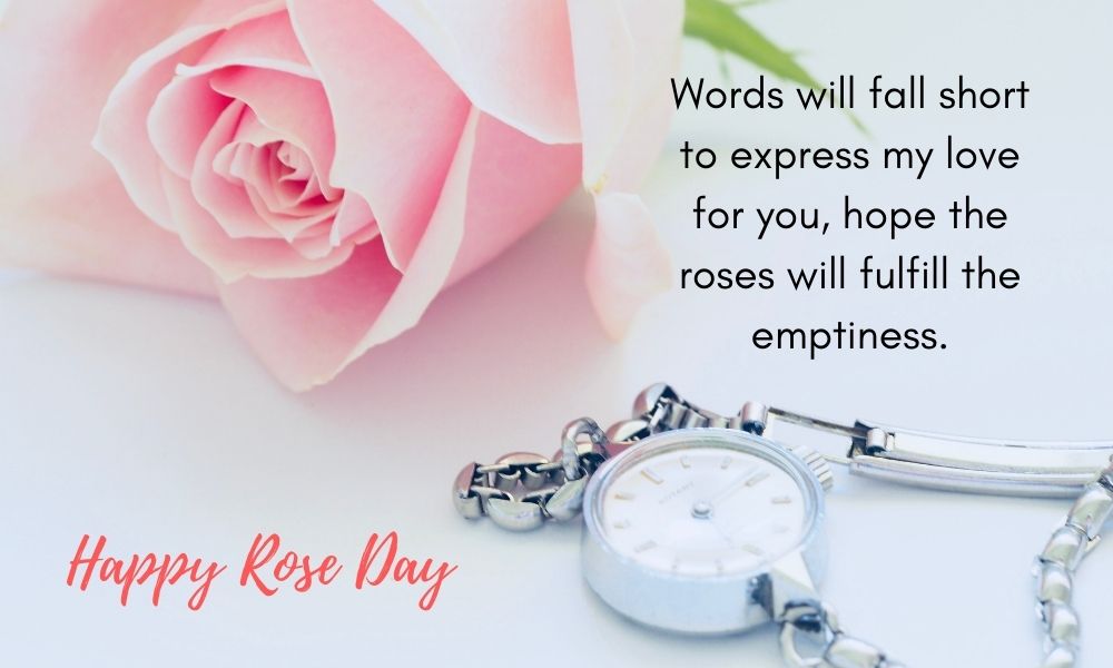 Rose Day Message for Lover