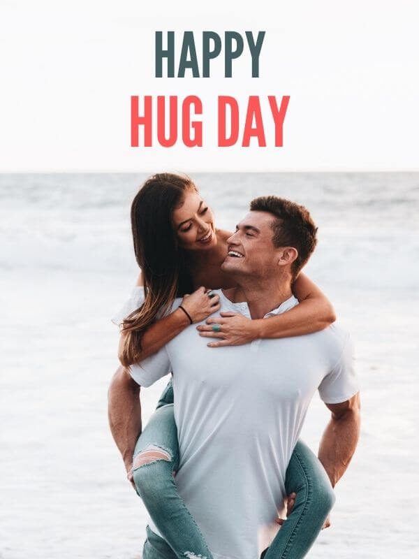 Happy Hug Day Wish for Hubby