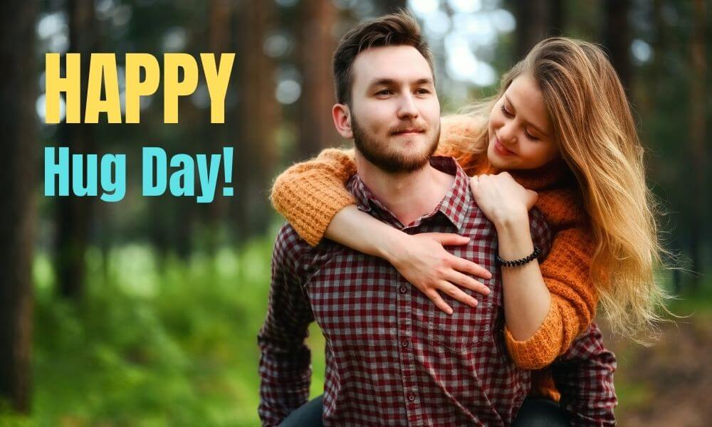 Hug Day Wish for Lover