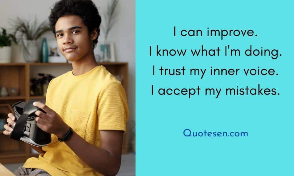 Powerful Affirmations for Teens