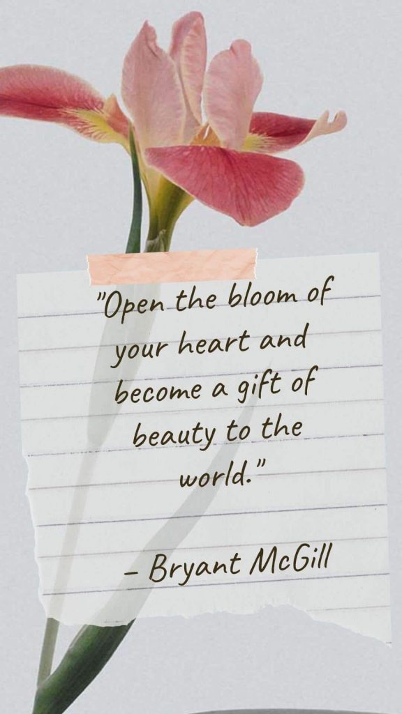 Beautiful Flower Quotes That Blooming
