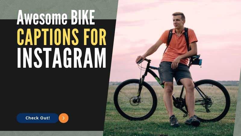 Bike Captions for Instagram